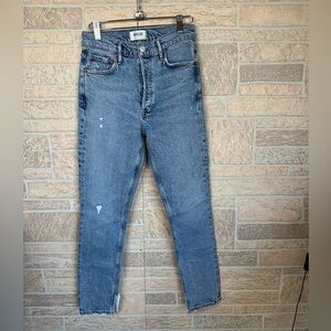 AGOLDE Nico High Rise Slim Jeans 25